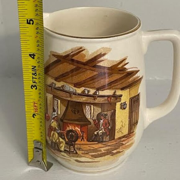 Charming  Falcon Ware Lawrence & Grundy Jug/ Pitcher Vintage English Jug - Picture 3 of 11